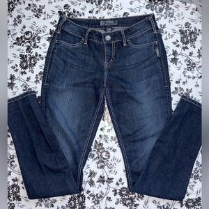 Silver Jeans Suki Jegging Stretch Dark Wash Denim Women’s W28/L31